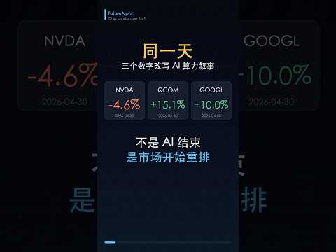 NVDA 不再是唯一答案？AI 算力三条战线正在重排
